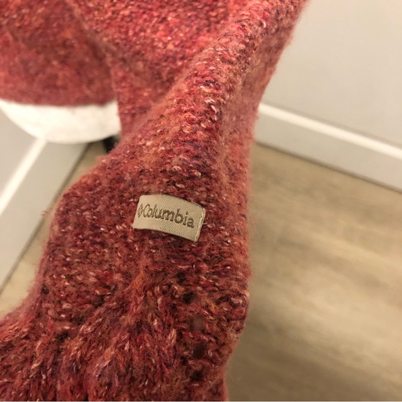 Columbia ladies full zip wool mix sweater cardigan size small - Picture 3 of 6